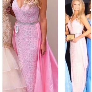 Pink size 4 Evening gown